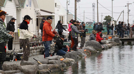 Des pêcheurs en Area